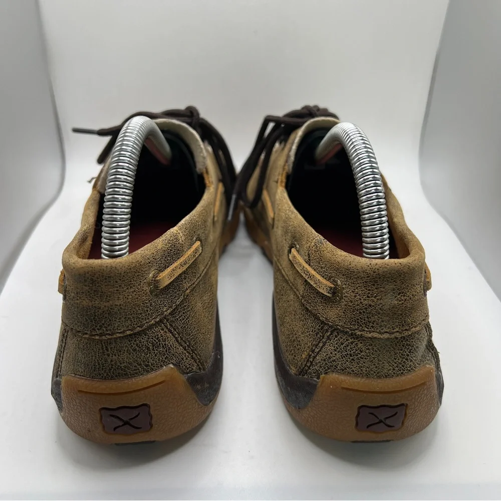 Youth Twisted X Moccasin Shoes Size 6